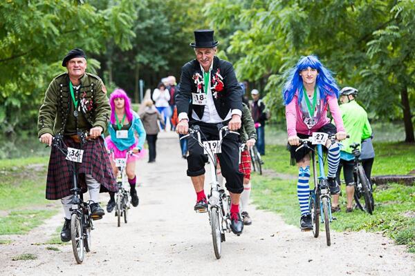 Festival Cyklospecialit 2015 závod Brompton